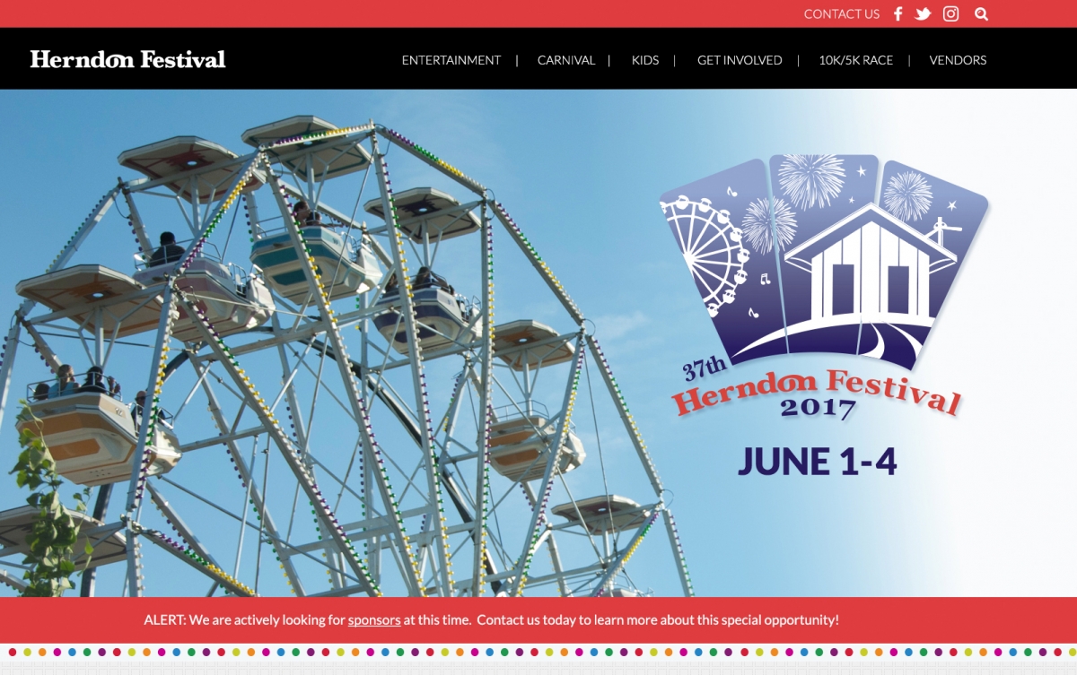 Before & After Herndon Festival Website D Banzon Design